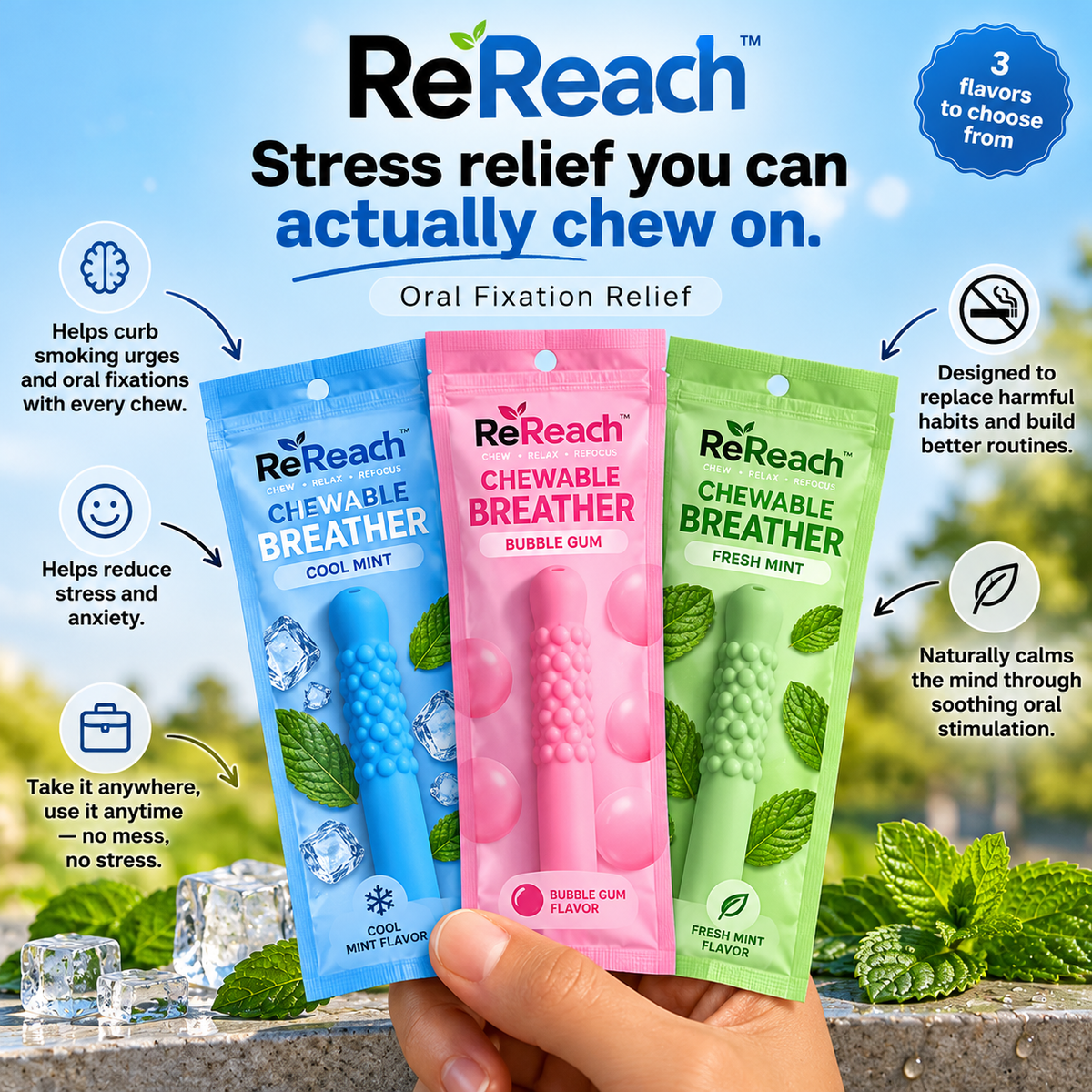 ReReach™ – The Habit Switch Chew Stick